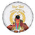 Custom Eritrea Martyrs' Day Spare Tire Cover 20 June Shida Shoes With Candles - White
