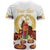 Custom Eritrea Martyrs' Day T Shirt 20 June Shida Shoes With Candles - White - Wonder Print Shop