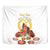 Custom Eritrea Martyrs' Day Tapestry 20 June Shida Shoes With Candles - White - Wonder Print Shop