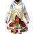Custom Eritrea Martyrs' Day Wearable Blanket Hoodie 20 June Shida Shoes With Candles - White - Wonder Print Shop