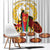 Custom Eritrea Martyrs' Day Window Curtain 20 June Shida Shoes With Candles - White - Wonder Print Shop