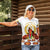 Custom Eritrea Martyrs' Day Women Polo Shirt 20 June Shida Shoes With Candles - White - Wonder Print Shop