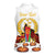 Custom Eritrea Martyrs' Day Women Sleeveless Polo Shirt 20 June Shida Shoes With Candles - White - Wonder Print Shop