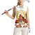 Custom Eritrea Martyrs' Day Women Sleeveless Polo Shirt 20 June Shida Shoes With Candles - White - Wonder Print Shop