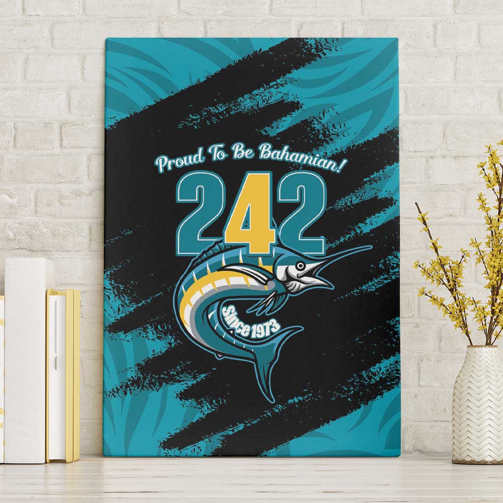 The Bahamas 242 Day Canvas Wall Art Bahamian Independence Anniversary