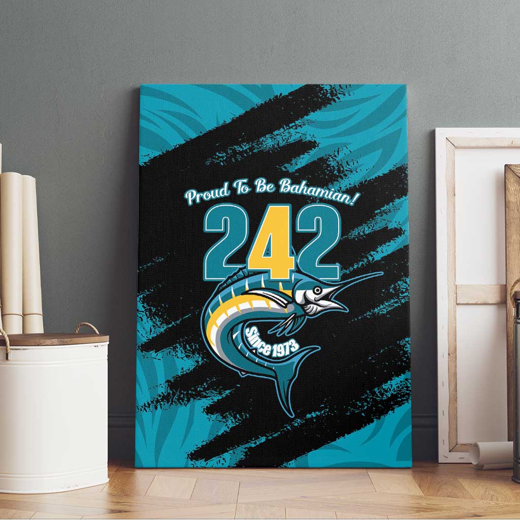 The Bahamas 242 Day Canvas Wall Art Bahamian Independence Anniversary
