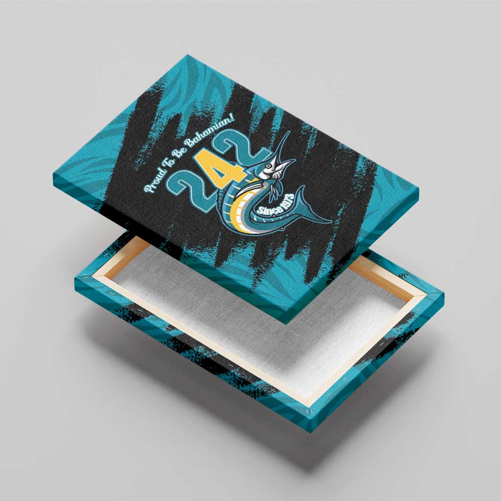 The Bahamas 242 Day Canvas Wall Art Bahamian Independence Anniversary