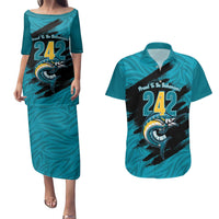 The Bahamas 242 Day Couples Matching Puletasi and Hawaiian Shirt Bahamian Independence Anniversary