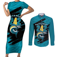 The Bahamas 242 Day Couples Matching Short Sleeve Bodycon Dress and Long Sleeve Button Shirt Bahamian Independence Anniversary