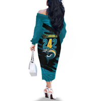 The Bahamas 242 Day Family Matching Off The Shoulder Long Sleeve Dress and Hawaiian Shirt Bahamian Independence Anniversary