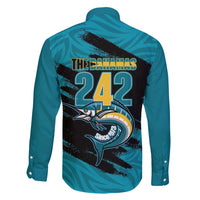 The Bahamas 242 Day Family Matching Short Sleeve Bodycon Dress and Hawaiian Shirt Bahamian Independence Anniversary