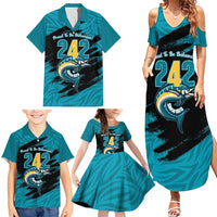 The Bahamas 242 Day Family Matching Summer Maxi Dress and Hawaiian Shirt Bahamian Independence Anniversary