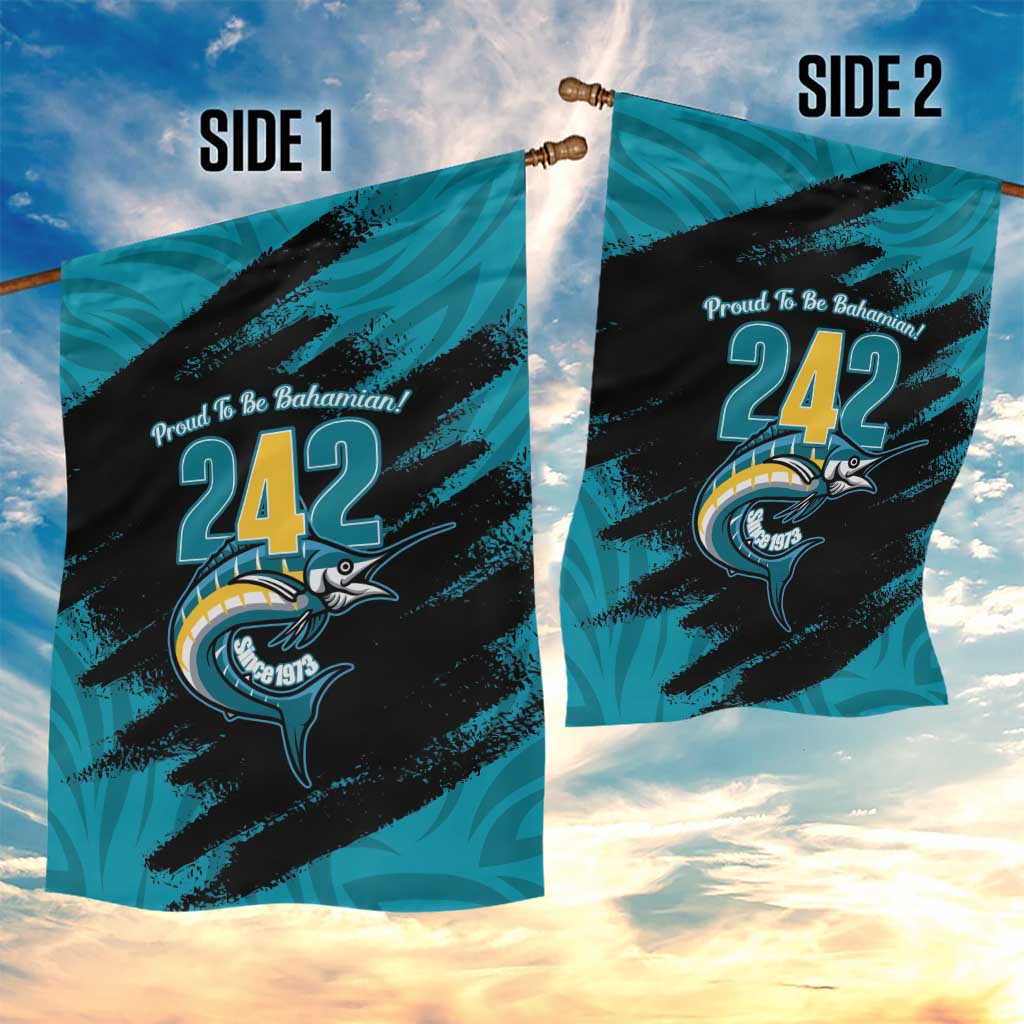 The Bahamas 242 Day Garden Flag Bahamian Independence Anniversary