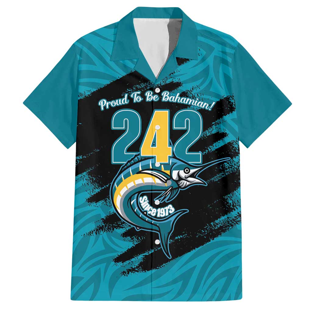 The Bahamas 242 Day Hawaiian Shirt Bahamian Independence Anniversary