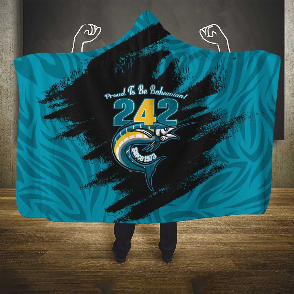 The Bahamas 242 Day Hooded Blanket Bahamian Independence Anniversary