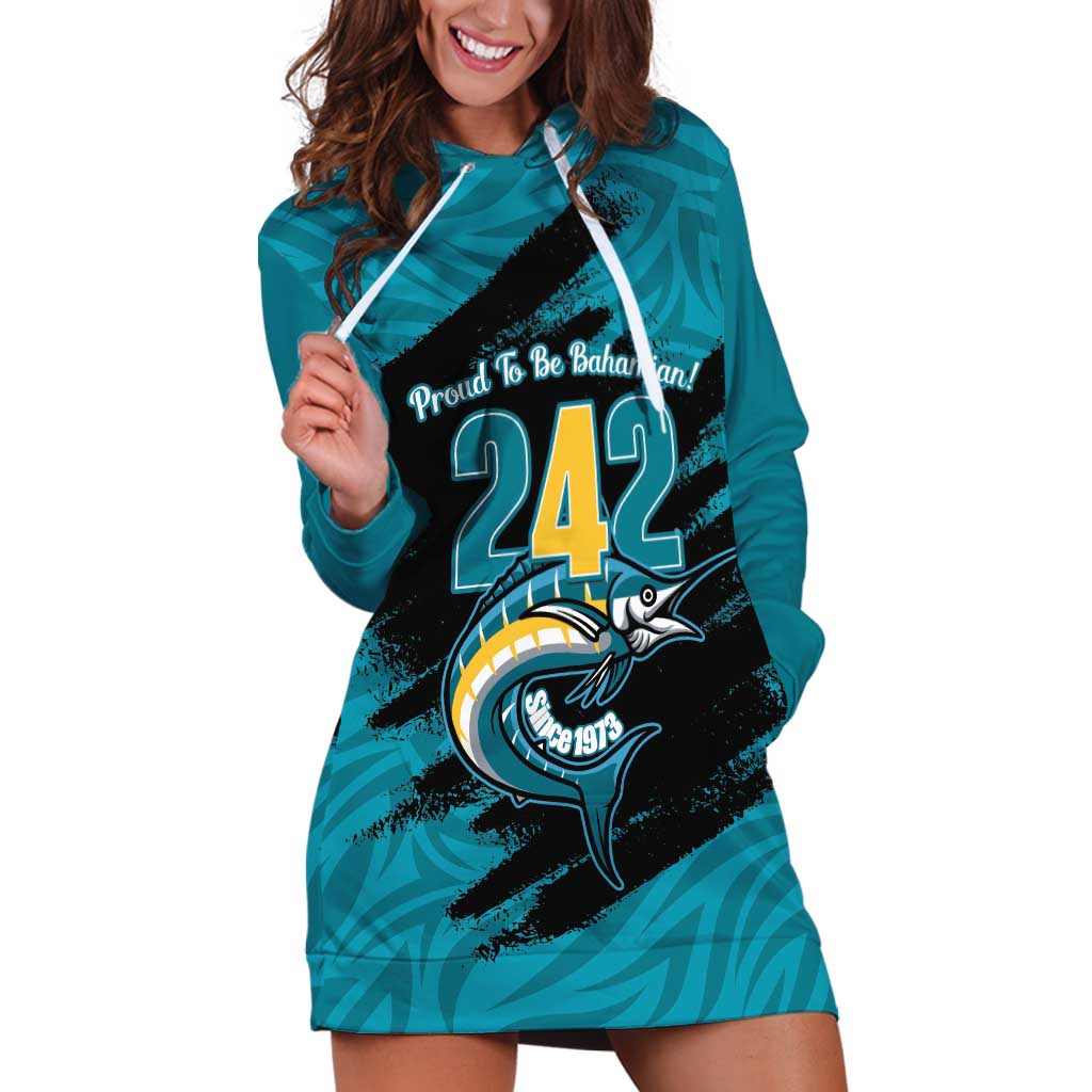 The Bahamas 242 Day Hoodie Dress Bahamian Independence Anniversary