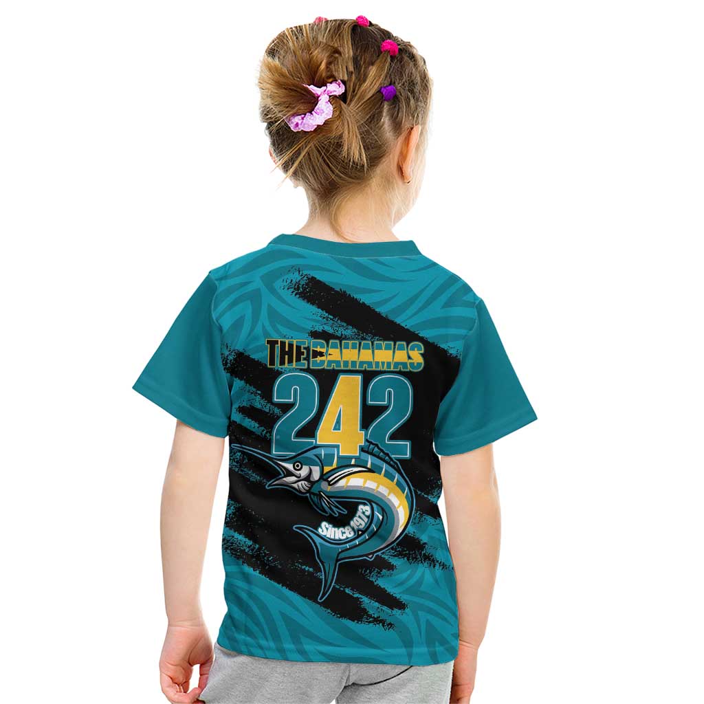 The Bahamas 242 Day Kid T Shirt Bahamian Independence Anniversary