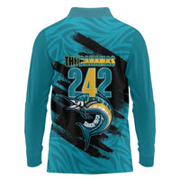 The Bahamas 242 Day Long Sleeve Polo Shirt Bahamian Independence Anniversary