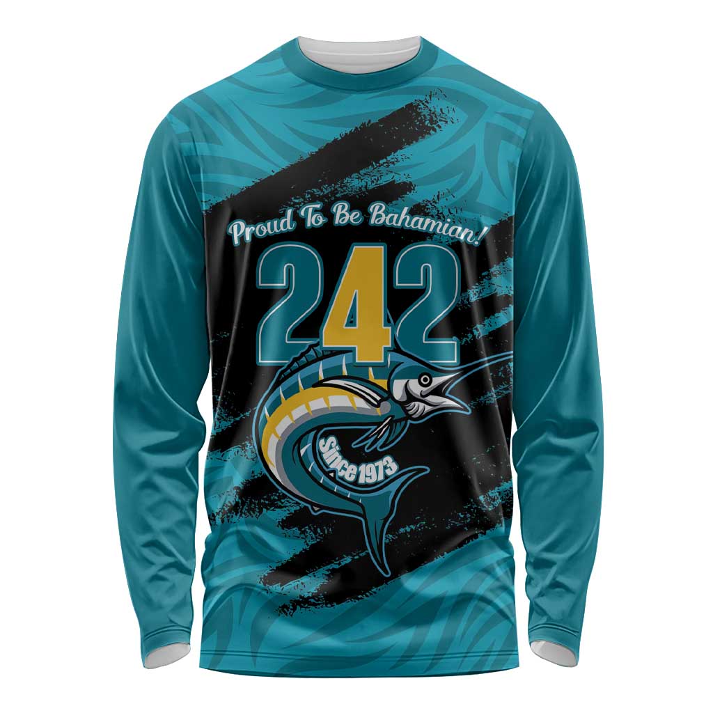 The Bahamas 242 Day Long Sleeve Shirt Bahamian Independence Anniversary