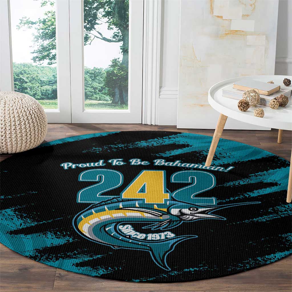 The Bahamas 242 Day Round Carpet Bahamian Independence Anniversary