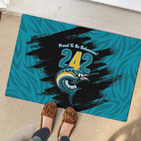The Bahamas 242 Day Rubber Doormat Bahamian Independence Anniversary
