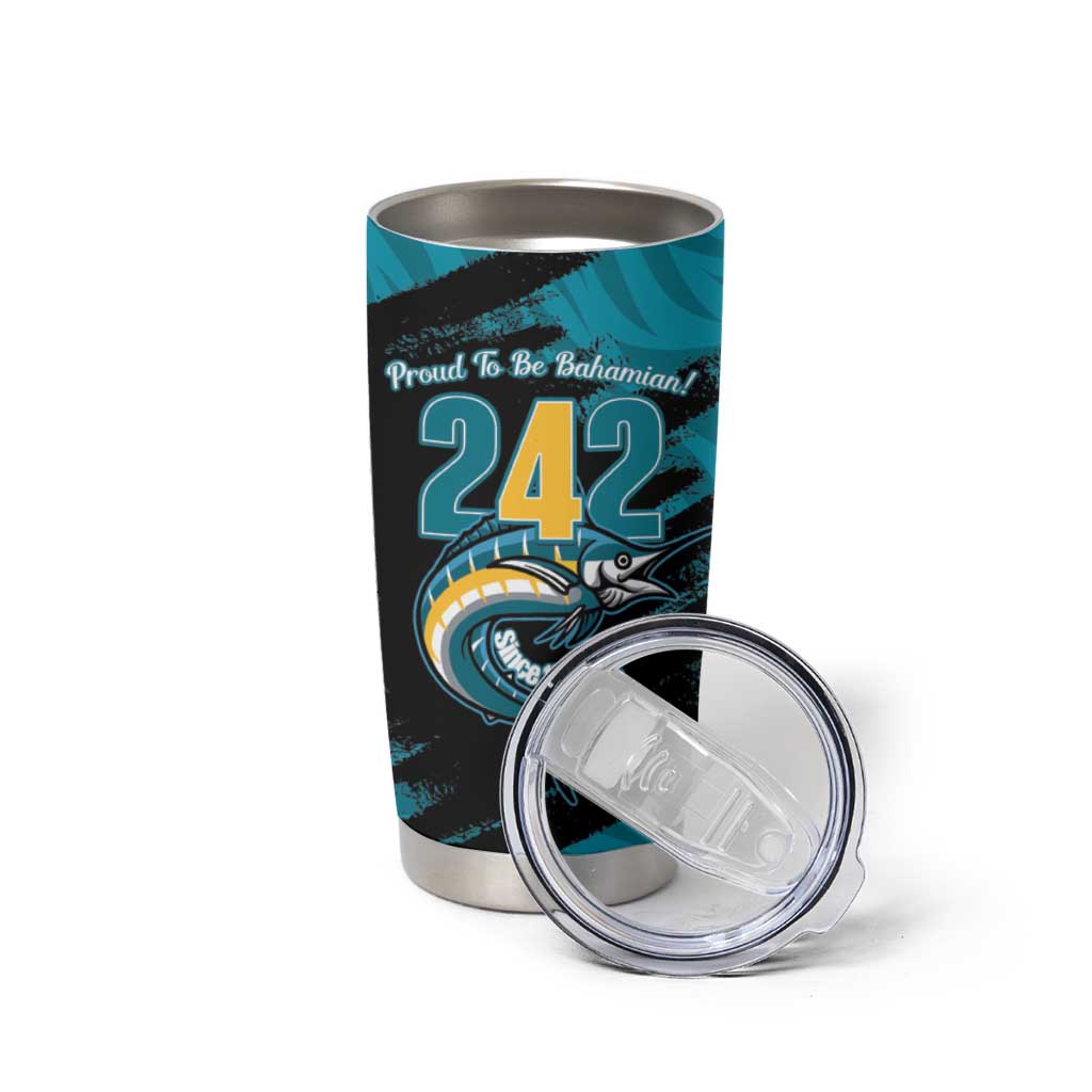 The Bahamas 242 Day Tumbler Cup Bahamian Independence Anniversary