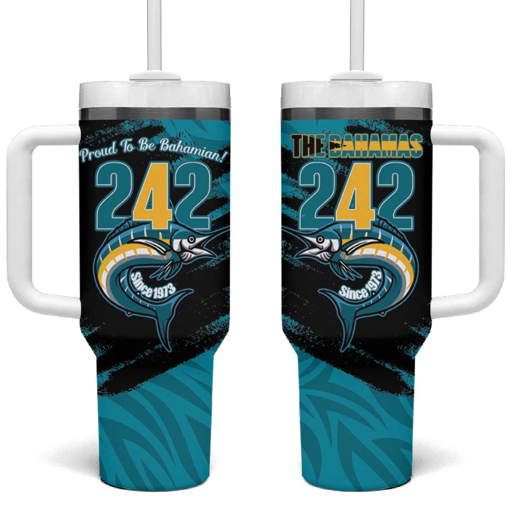 The Bahamas 242 Day Tumbler With Handle Bahamian Independence Anniversary