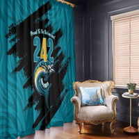 The Bahamas 242 Day Window Curtain Bahamian Independence Anniversary