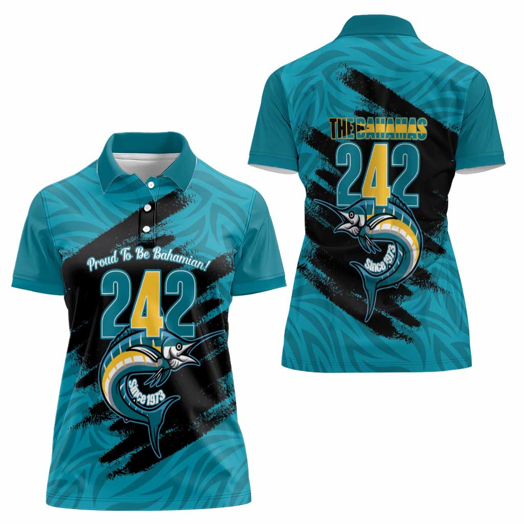 The Bahamas 242 Day Women Polo Shirt Bahamian Independence Anniversary