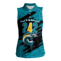 The Bahamas 242 Day Women Sleeveless Polo Shirt Bahamian Independence Anniversary