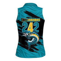 The Bahamas 242 Day Women Sleeveless Polo Shirt Bahamian Independence Anniversary