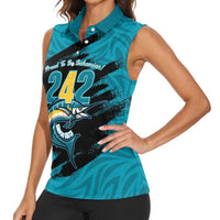 The Bahamas 242 Day Women Sleeveless Polo Shirt Bahamian Independence Anniversary