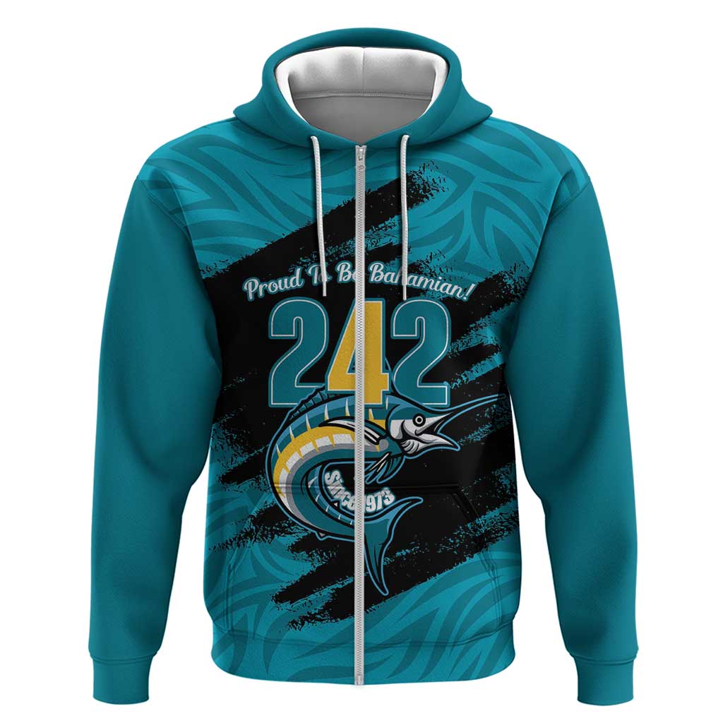 The Bahamas 242 Day Zip Hoodie Bahamian Independence Anniversary