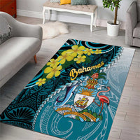 The Bahamas Area Rug Bahamian Buttercup Polynesian Pattern