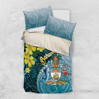 The Bahamas Bedding Set Bahamian Buttercup Polynesian Pattern