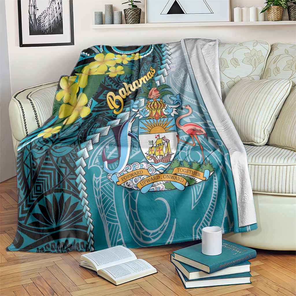 The Bahamas Blanket Bahamian Buttercup Polynesian Pattern