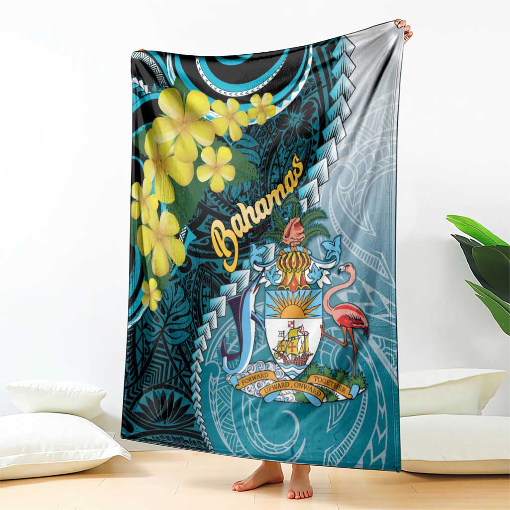 The Bahamas Blanket Bahamian Buttercup Polynesian Pattern