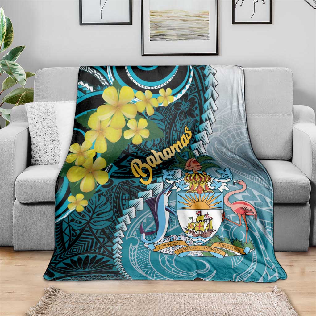 The Bahamas Blanket Bahamian Buttercup Polynesian Pattern
