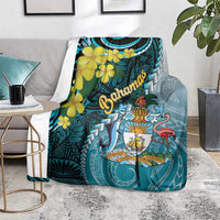 The Bahamas Blanket Bahamian Buttercup Polynesian Pattern
