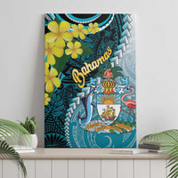 The Bahamas Canvas Wall Art Bahamian Buttercup Polynesian Pattern