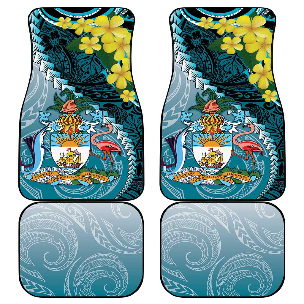 The Bahamas Car Mats Bahamian Buttercup Polynesian Pattern
