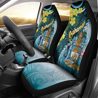 The Bahamas Car Seat Cover Bahamian Buttercup Polynesian Pattern