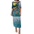 The Bahamas Family Matching Puletasi and Hawaiian Shirt Bahamian Buttercup Polynesian Pattern