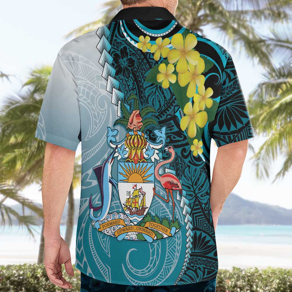 The Bahamas Hawaiian Shirt Bahamian Buttercup Polynesian Pattern