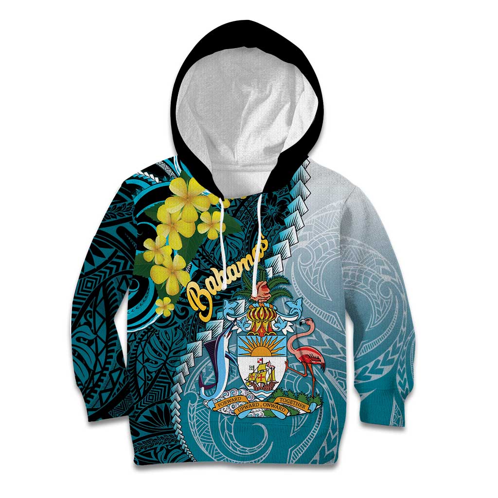 The Bahamas Kid Hoodie Bahamian Buttercup Polynesian Pattern