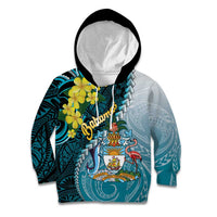 The Bahamas Kid Hoodie Bahamian Buttercup Polynesian Pattern