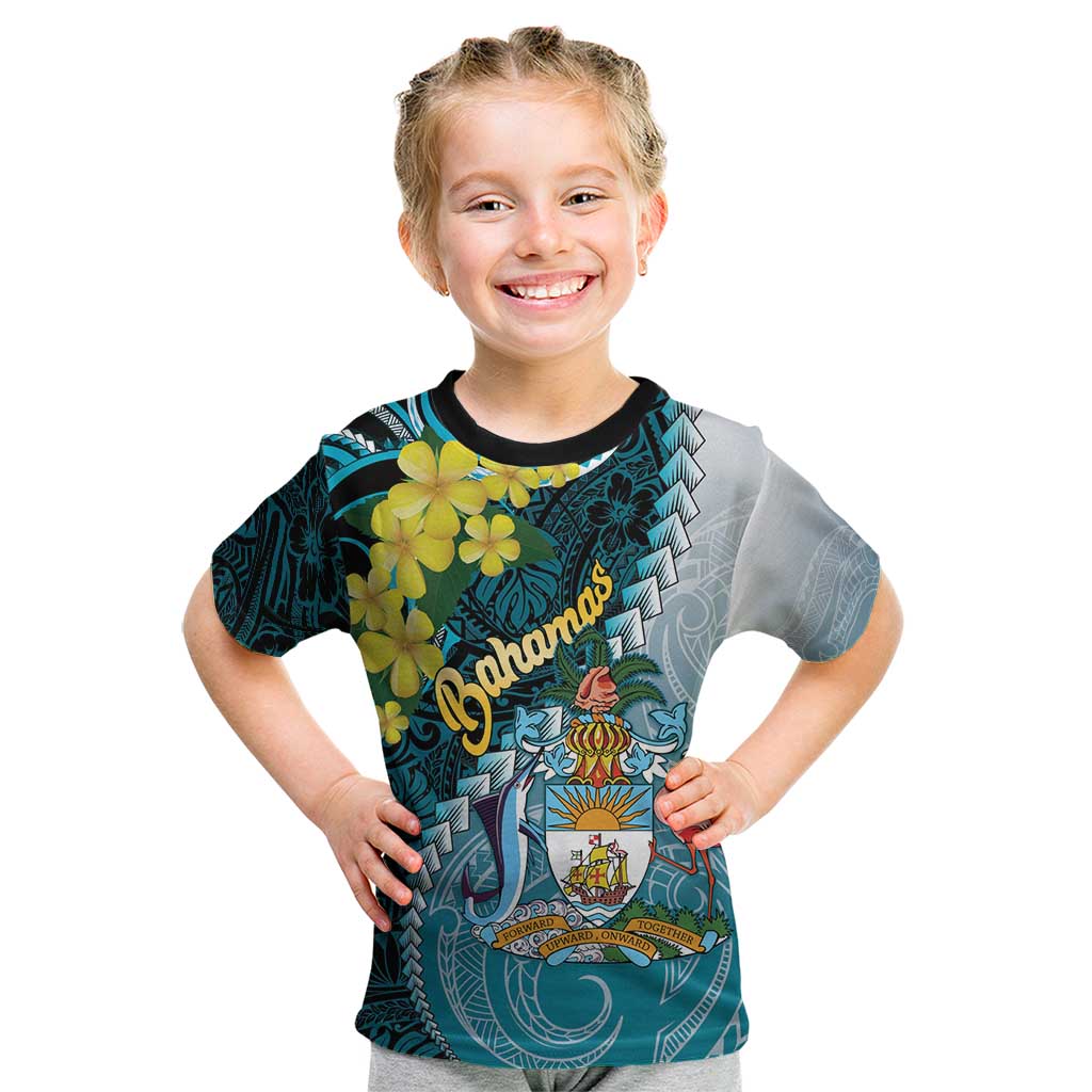 The Bahamas Kid T Shirt Bahamian Buttercup Polynesian Pattern