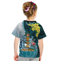 The Bahamas Kid T Shirt Bahamian Buttercup Polynesian Pattern