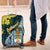The Bahamas Luggage Cover Bahamian Buttercup Polynesian Pattern
