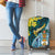 The Bahamas Luggage Cover Bahamian Buttercup Polynesian Pattern
